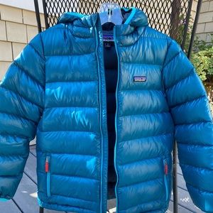 Boys Patagonia Hi- Loft Down Sweater Hoody